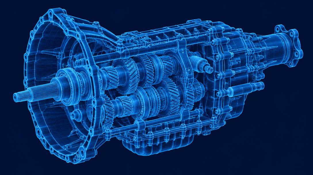 Technical powertrain visualization